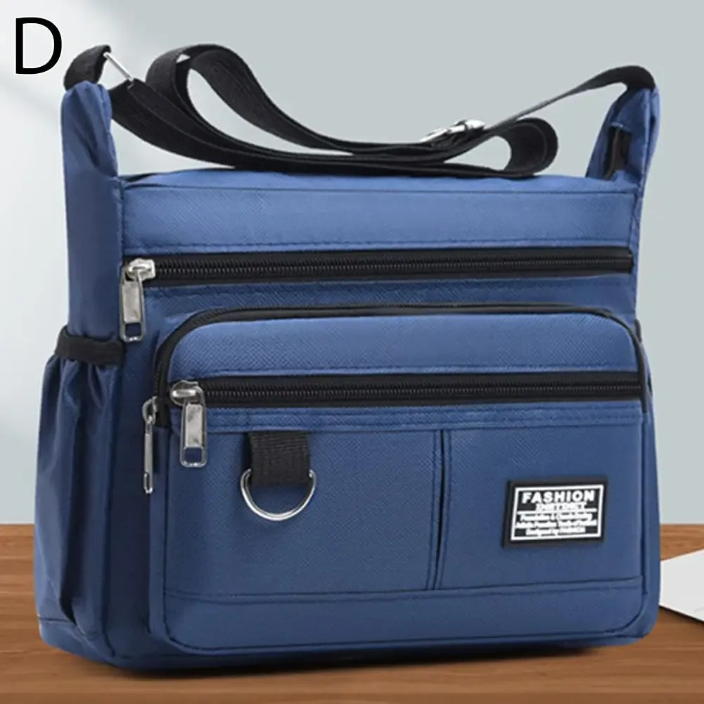 sac à dos oxford grill pour hommes, étanche, résistant à l'usure, mode d'affaires, sac à bandoulière décontracté, plusieurs poches, initié