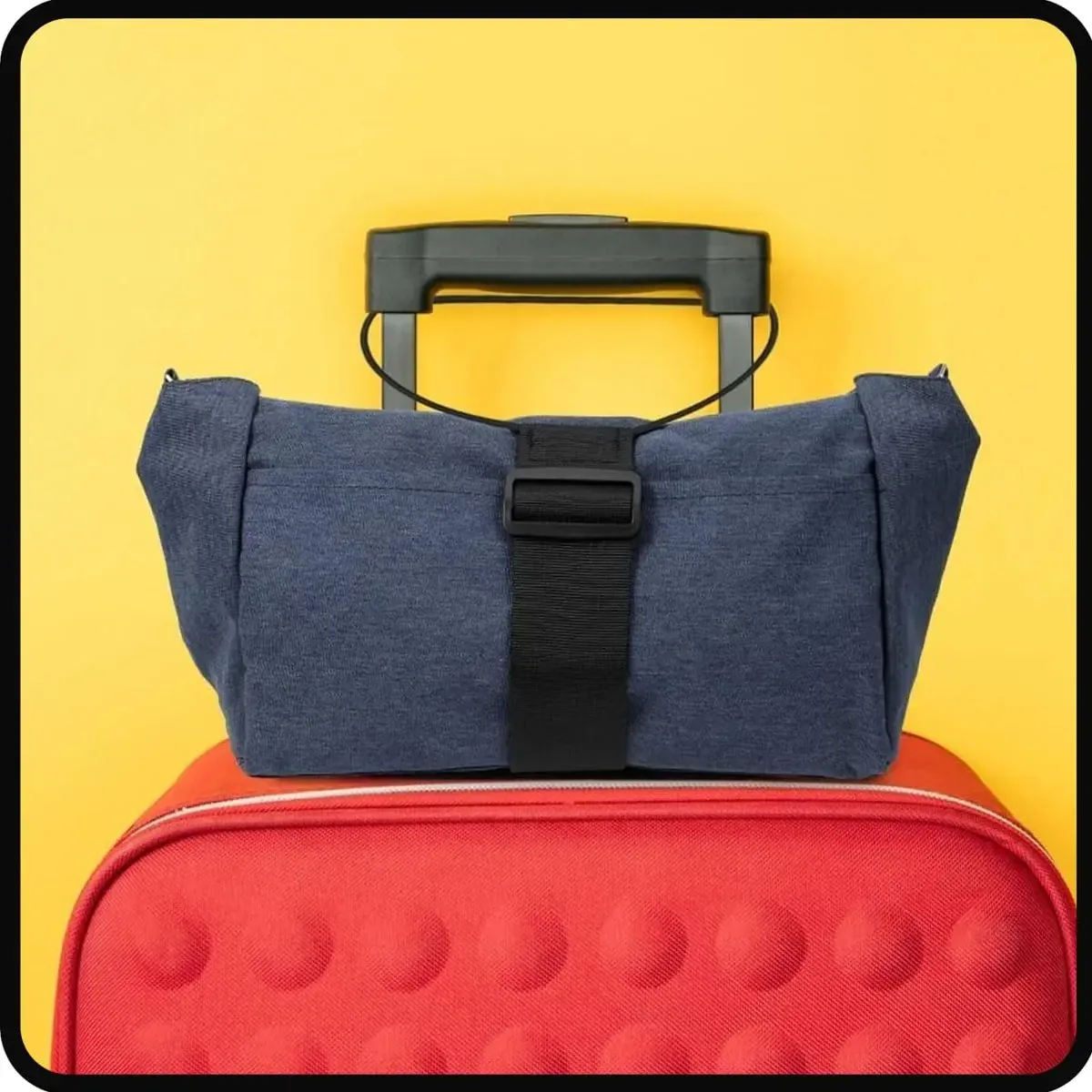 sangle de bagage élastique réglable, sangle polyvalente et réutilisable, accessoires de valise simples de voyage, corde de fixation pour sac à main