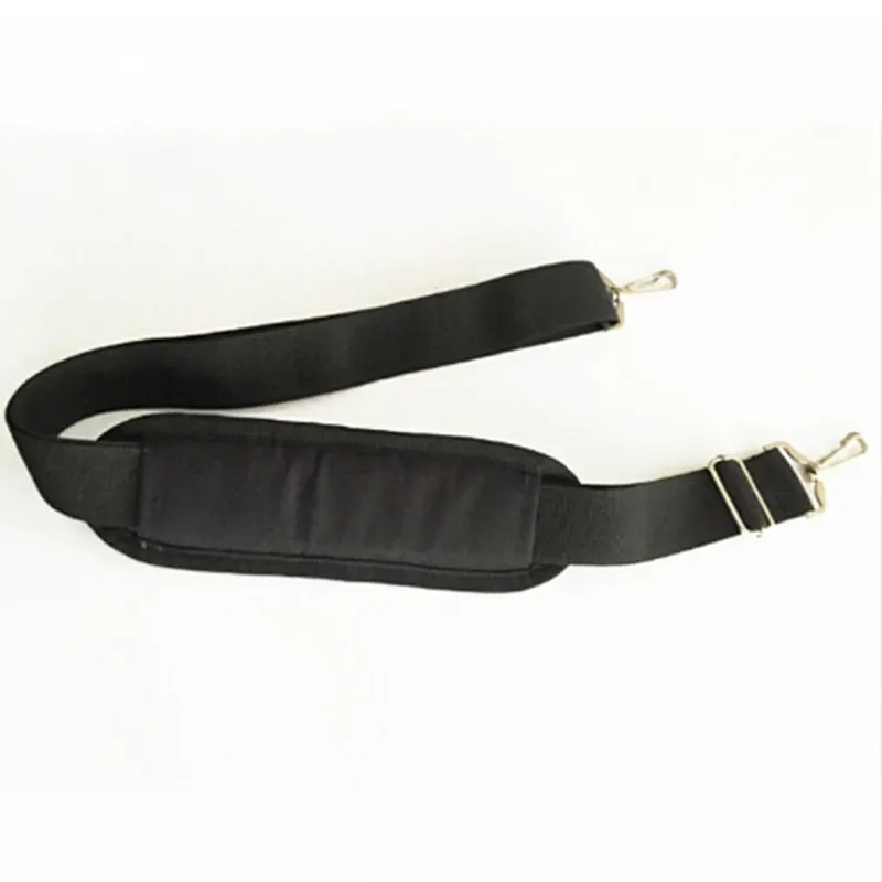 sangle de sac en nylon noir pour hommes, 1/2/3 pièces, sangle d'épaule solide, pour mallette, sacoche pour ordinateur portable, accessoire de sac