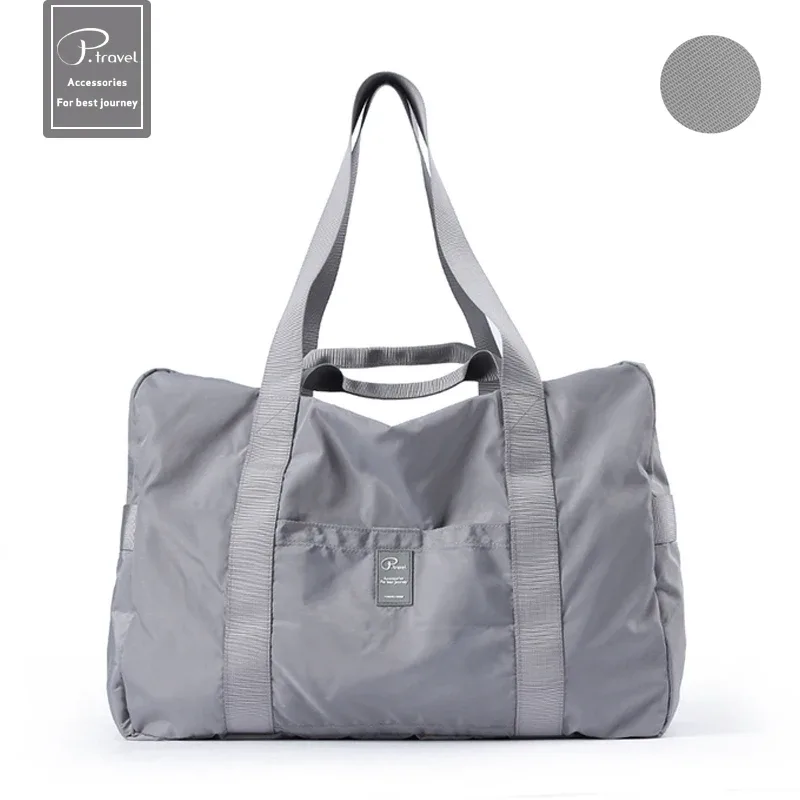 sac de voyage pliable et étanche, fourre-tout de grande capacité, sac de rangement de bagages avec plusieurs poches