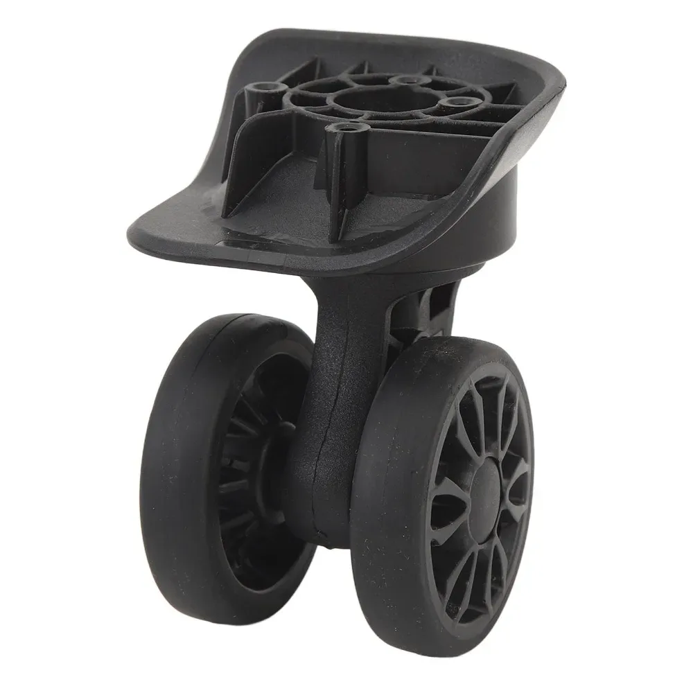 1 paire de roues de rechange ABS pour bagages, légères, installation facile, roulettes universelles pour valises, roues de rechange silencieuses pour bagages