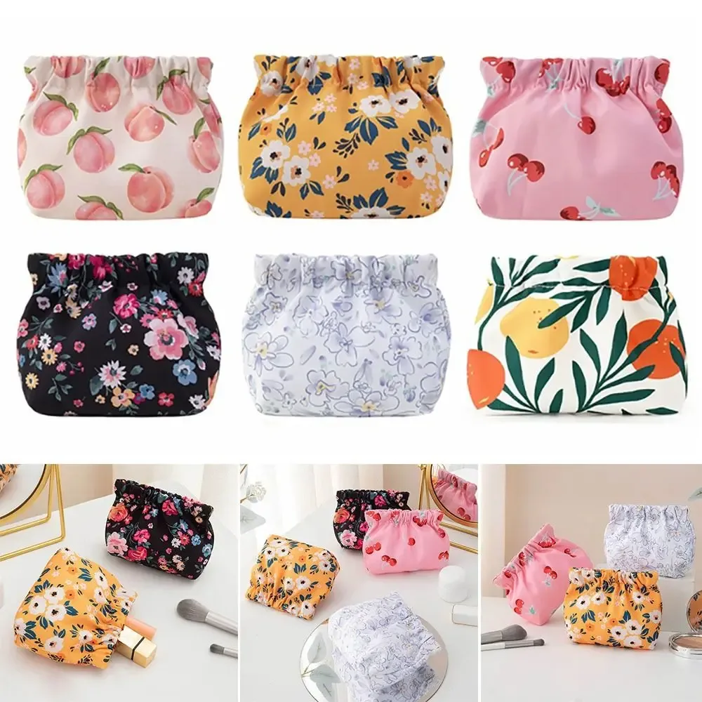 sac à shrapnel en tissu cadeau, fermeture automatique, porte-monnaie portable, mini sacs de rangement