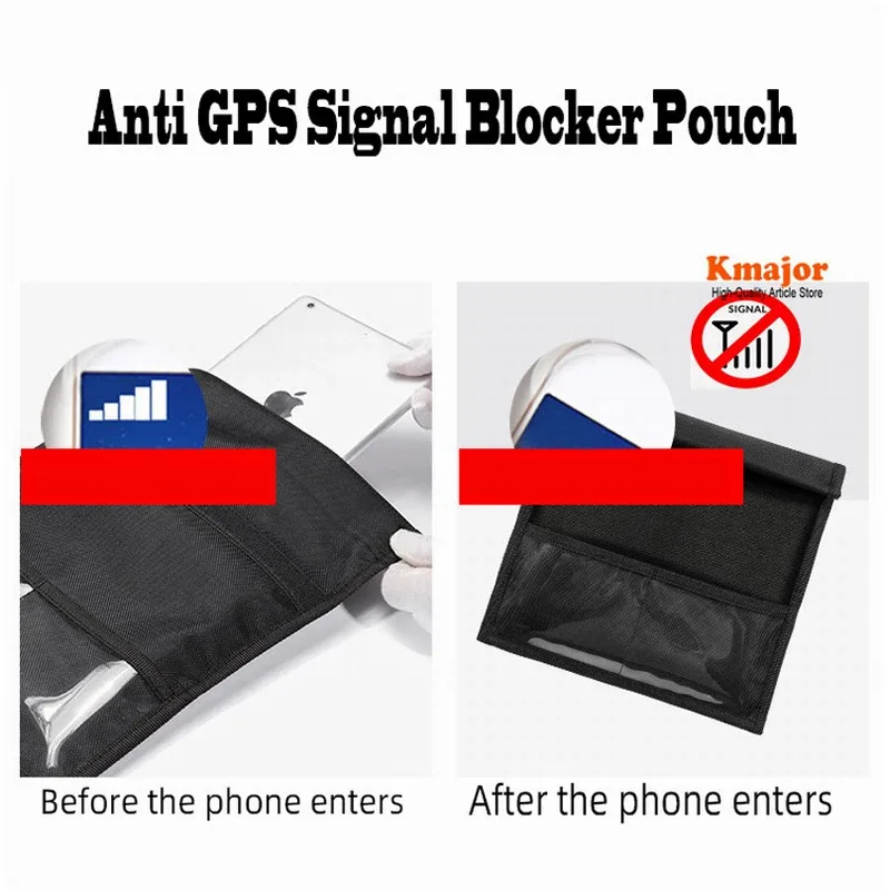 sac faraday pour ordinateur portable, pochette de blocage de blindage rfid, anti-suivi pour téléphones portables, ipad, anti-rayonnement, carte d'identité, sac de rangement pour clés de voiture