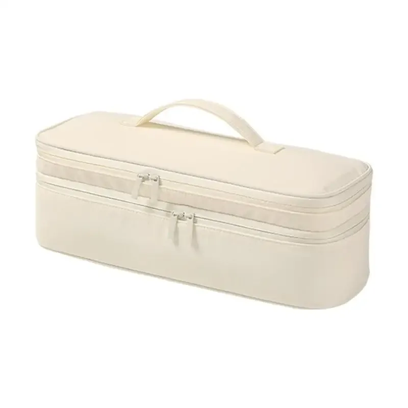 sac de voyage portable pour sèche-cheveux, grand rangement léger pour outils capillaires, idéal pour les vacances et les voyages d'affaires