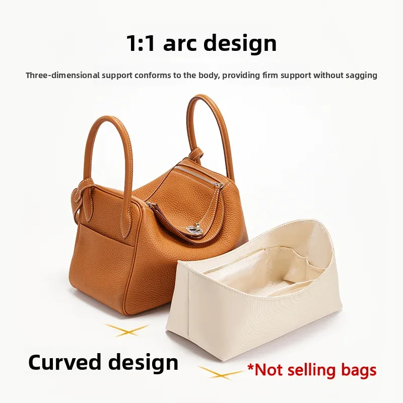 insert organisateur de sac pour lindy 26, rangement en nylon, sac durable, support de rangement, modification intérieure, accessoires de sac