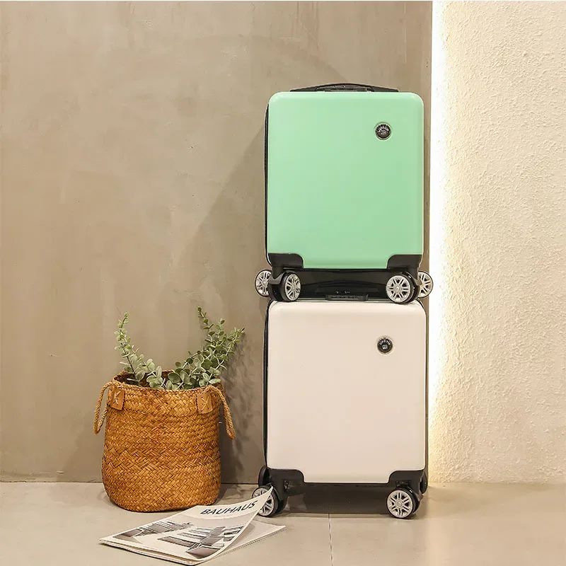 valise d'embarquement pour jeune homme et femme, petite boîte légère, multi-taille, nouvelle version à la mode, 14/16 pouces