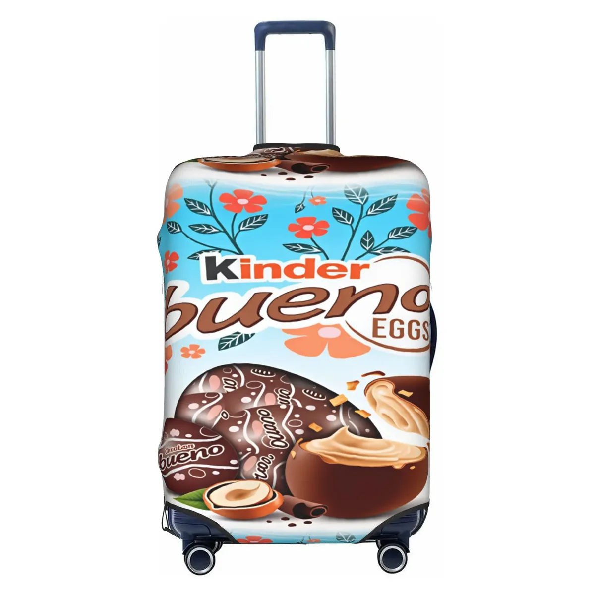 k-kinders chocolate b-buenos housse de protection pour bagages, housses de valise de voyage mignonnes pour 18-32 pouces