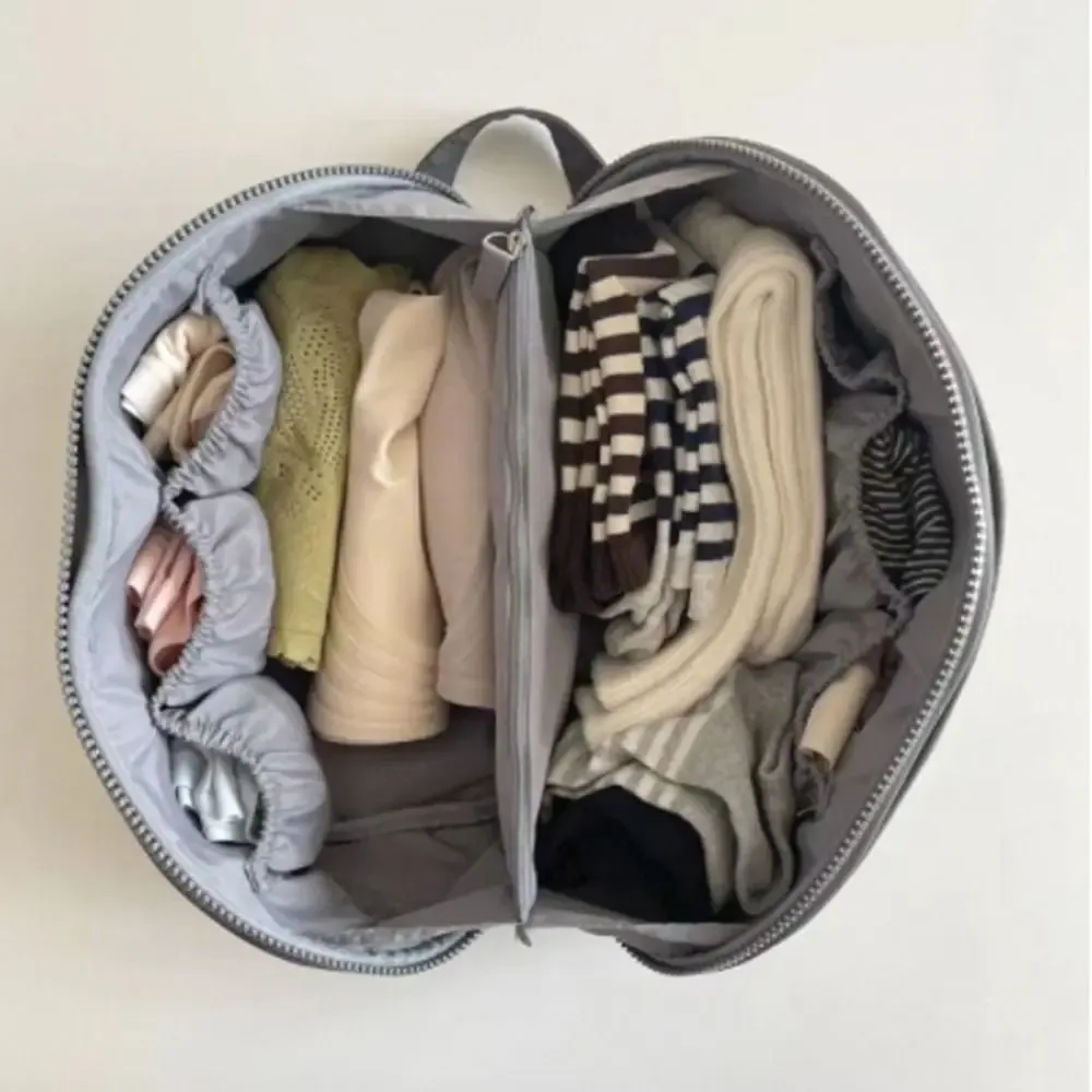 sac de rangement multifonctionnel pour sous-vêtements, sac de voyage pour vêtements, soutien-gorge et chaussettes, sac de lavage pour articles cosmétiques portables pour femmes