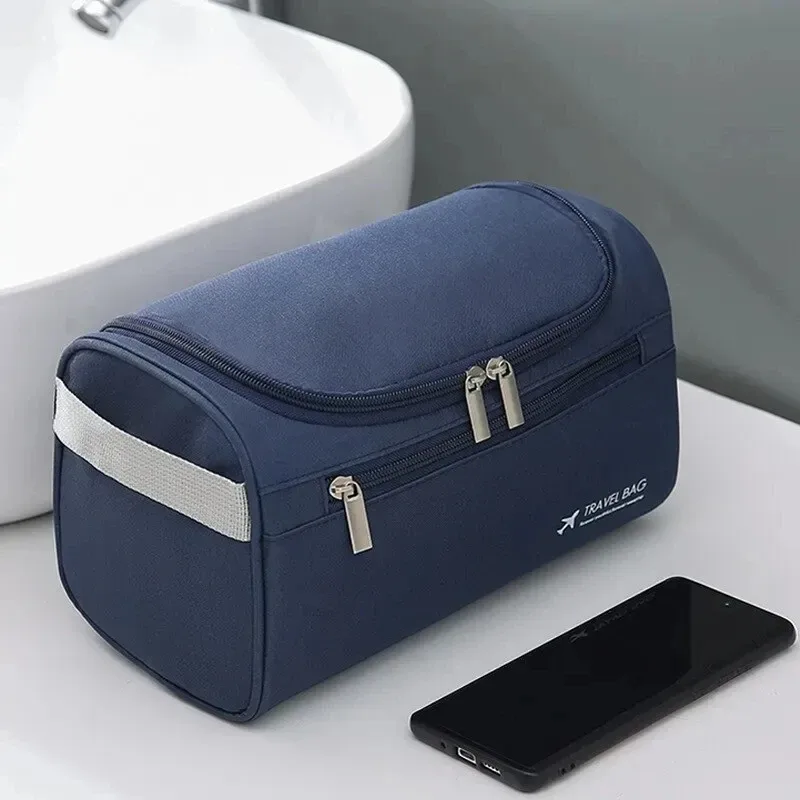 organisateur de trousse de toilette de voyage suspendue et kit dopp d'hygiène de salle de bain avec crochet pour accessoires de voyage articles de toilette salle de bain shav