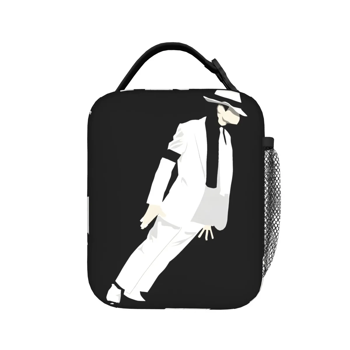 mj king of pop smooth criminal sac isotherme pour le déjeuner, sac isotherme, boîte à lunch, sac fourre-tout pour hommes et femmes, plage, extérieur