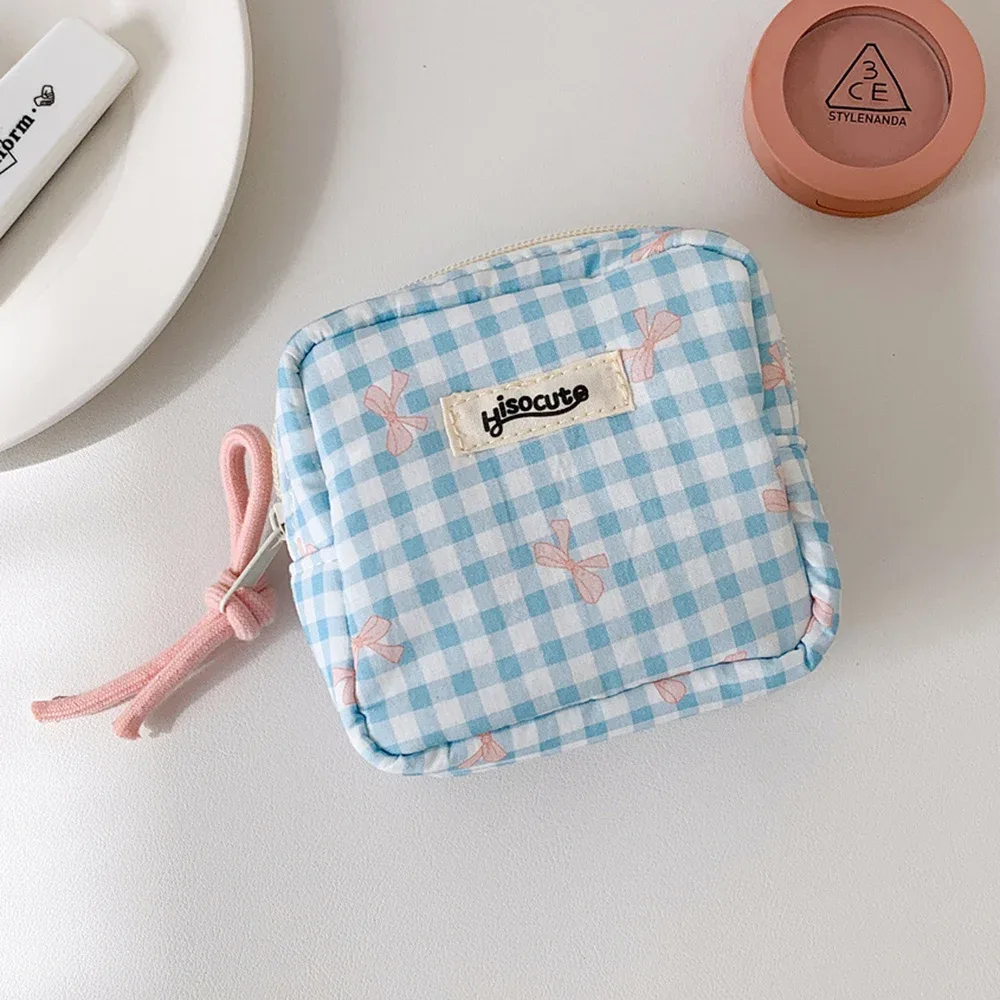 mini pochette de maquillage version coréenne pour voyage, enveloppe de rouge à lèvres, sac de rangement de bijoux cosmétiques portables, idée cadeau de noël/anniversaire
