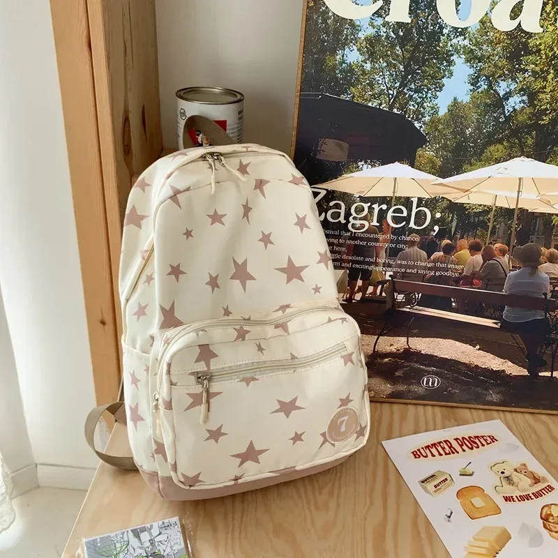 sac à dos étoile pour femmes et hommes, sac à dos pour ordinateur portable 17 pouces, sac d'université, sac à dos de voyage mignon, sac à livres décontracté pour étudiants, retour à l'école
