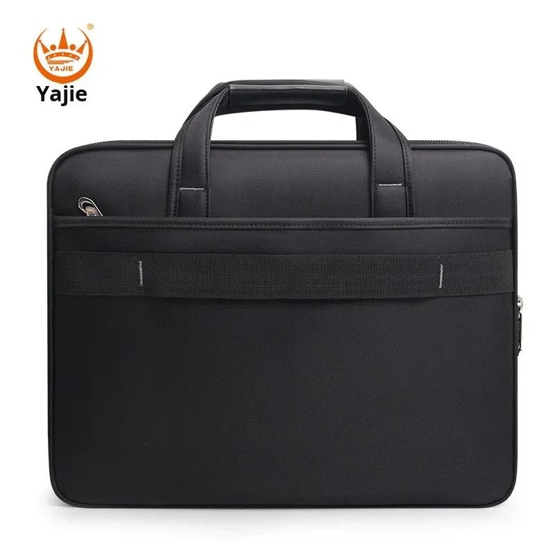 sac porte-documents de grande capacité pour hommes, sacoche d'affaires pour ordinateur portable de 17, 15.6 et 14 pouces, sac à bandoulière en toile, sac fourre-tout de travail
