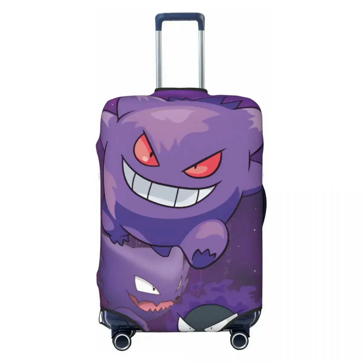 housse de bagage de voyage haut de gamme, imprimé p-pikachizer, universelle, 18-32 pouces, élastique, anti-poussière, anti-rayures, lavable