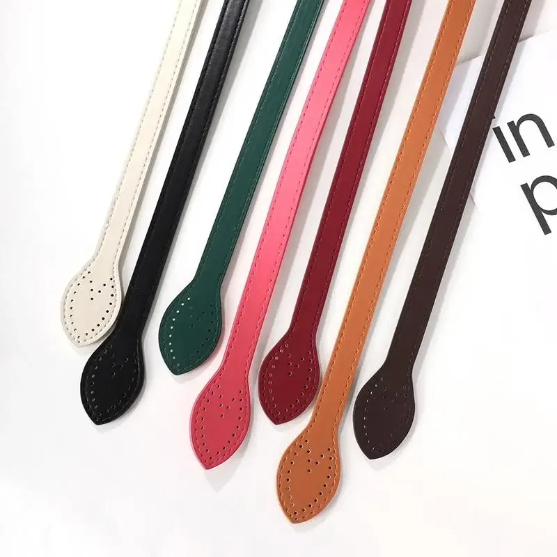ceinture de sac en cuir pu 60cm, 2 pièces, sangle de sac à bandoulière détachable pour dame, bricolage de remplacement, sangles de ceinture, accessoires de sac faits à la main