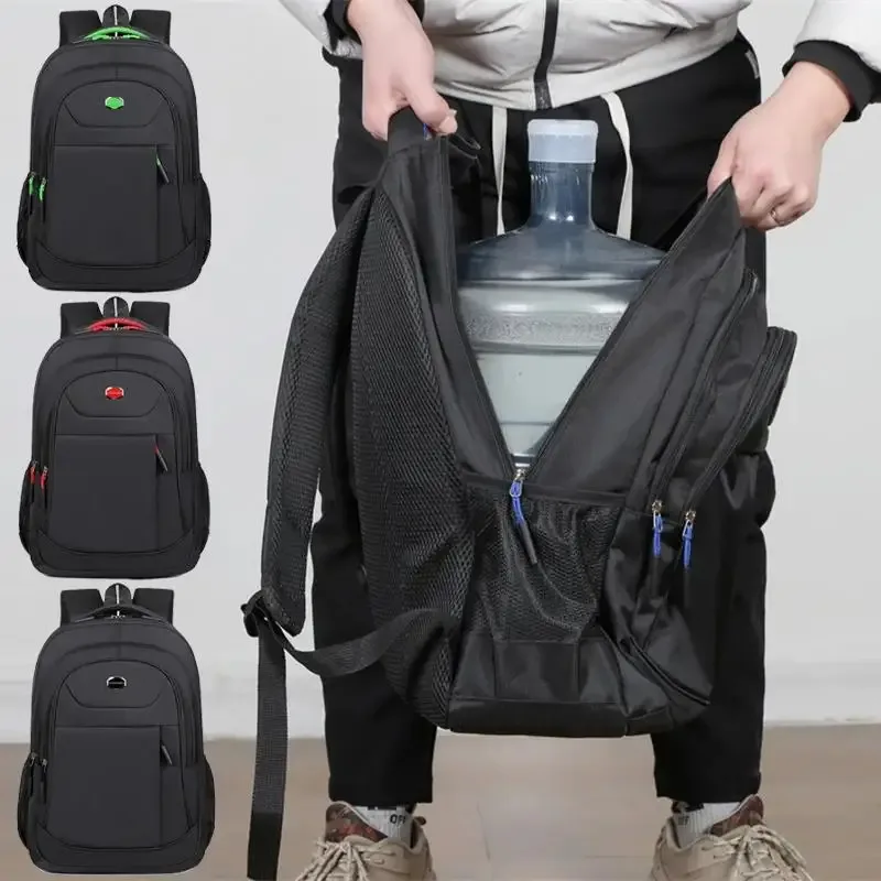 sacs à dos pour hommes oxford sac à dos étanche sac d'ordinateur d'affaires sac à dos de voyage décontracté cartable pour lycéens