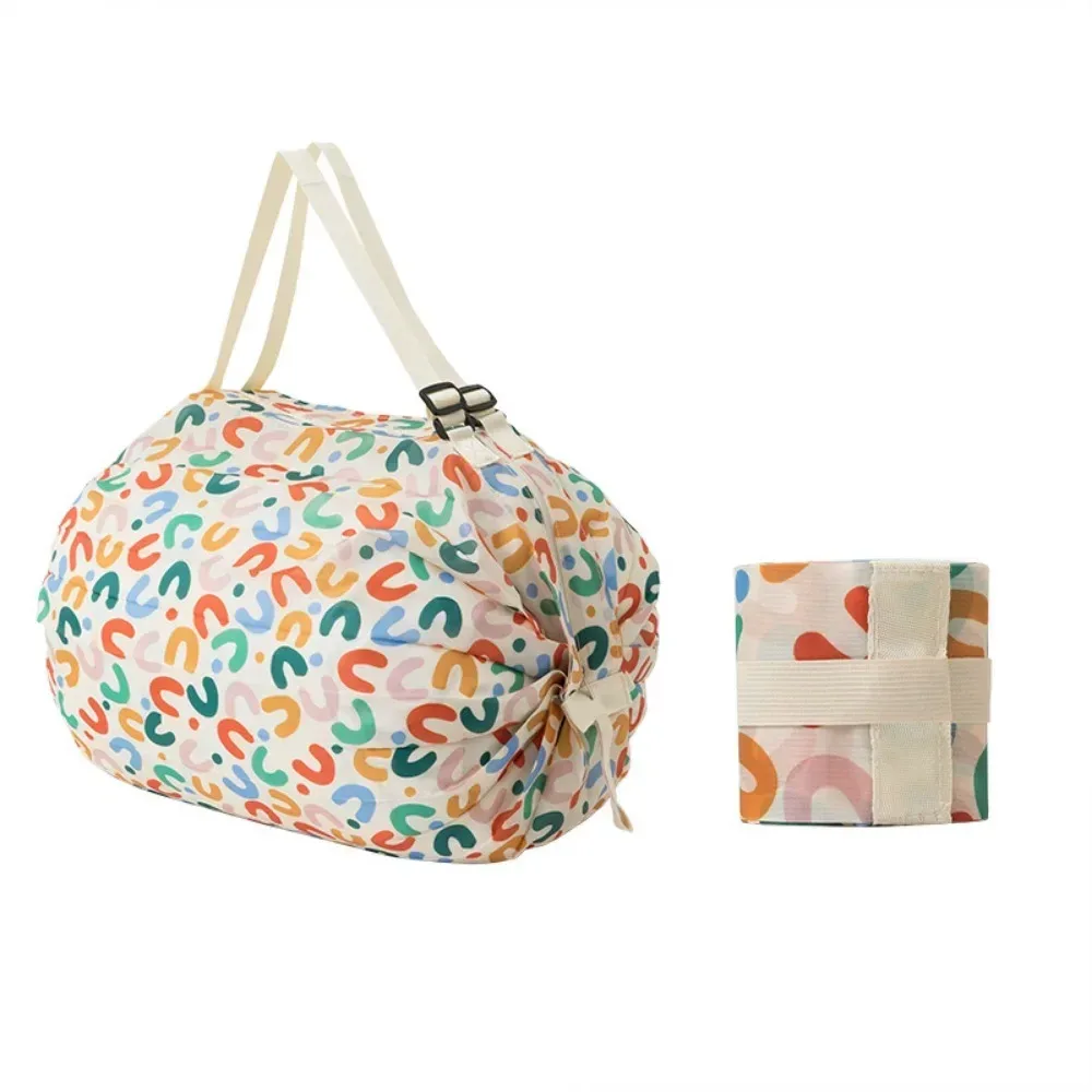 sac fourre-tout réutilisable mini format porte-clés, léger, grande capacité, pliable, sac de courses, porte-clés, écologique, extensible, sac réutilisable