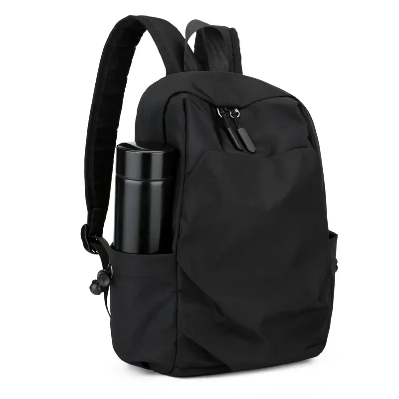 mini sac à dos de sport pour homme, petit sac à dos de voyage noir tendance, sac à bandoulière en toile, sacs à dos de sport de créateur, sacs mochila