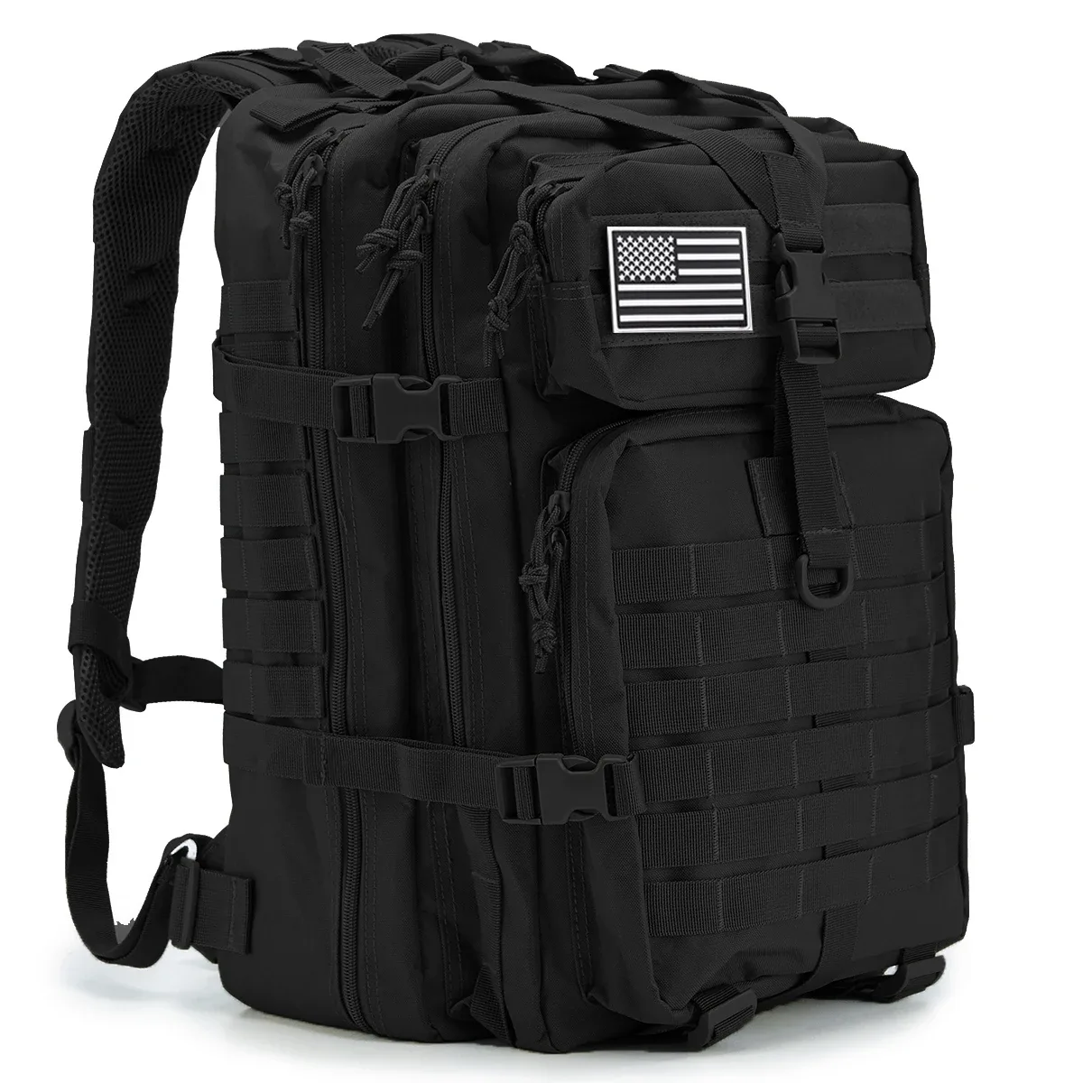sac à dos tactique 30/50l pour homme, sac de voyage, sac de survie en plein air, sac d'assaut 3p, sac edc moll