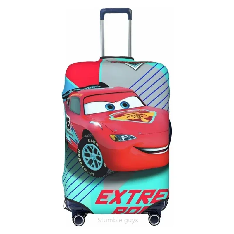 housse de protection pour bagages anti-poussière et lavable, motif voiture, en matière élastique, pour valises de 18 à 32 pouces, anti-rayures, durable