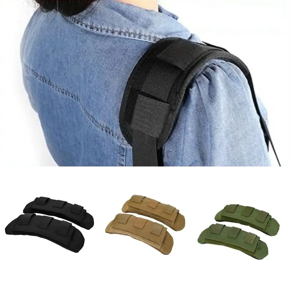 sac à dos respirant, 2 pièces, sangle d'épaule, coussin d'épaule amovible, doublure d'épaule multifonctionnelle antidérapante pour l'extérieur