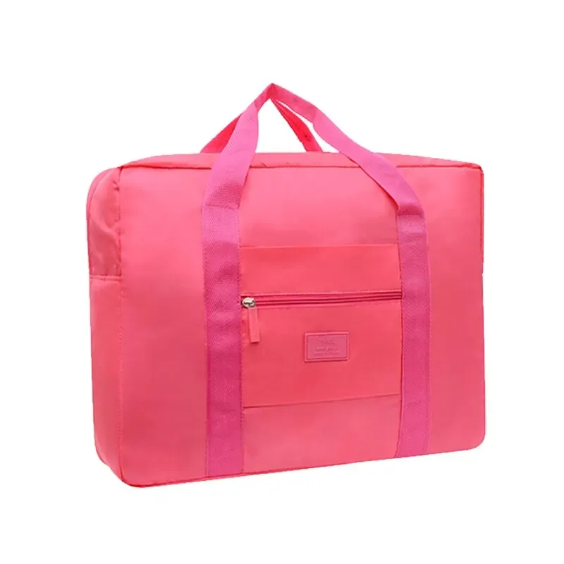 sac polochon de voyage à la mode, sac de voyage léger et pliable pour femmes et hommes, fourre-tout, sac de bagage à main, sac de nuit pour week-end