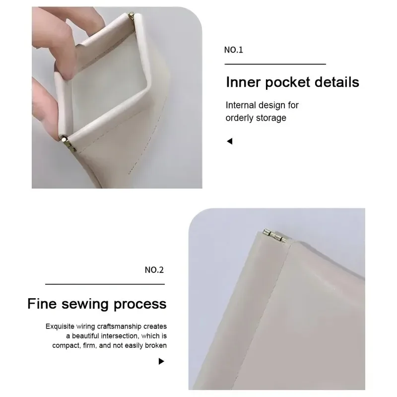 petit sac à fermeture automatique, trousse de maquillage pour rouge à lèvres simple et à la mode, sac pour écouteurs avec câble de données pour chargeur portable, mini sac à cosmétiques