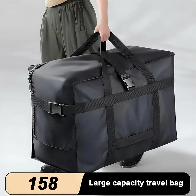 sac de rangement surdimensionné en toile robuste, idéal pour les déménagements, les voyages, le camping, les é