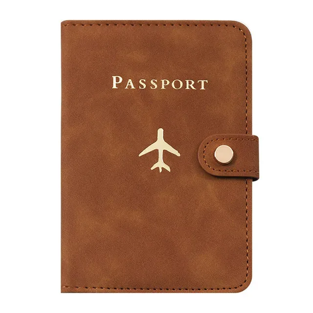 étui pour passeport vintage en cuir, porte-passeport pour femmes et hommes, organisateur de carte de crédit bancaire, mallette de rangement/accessoires de voyage