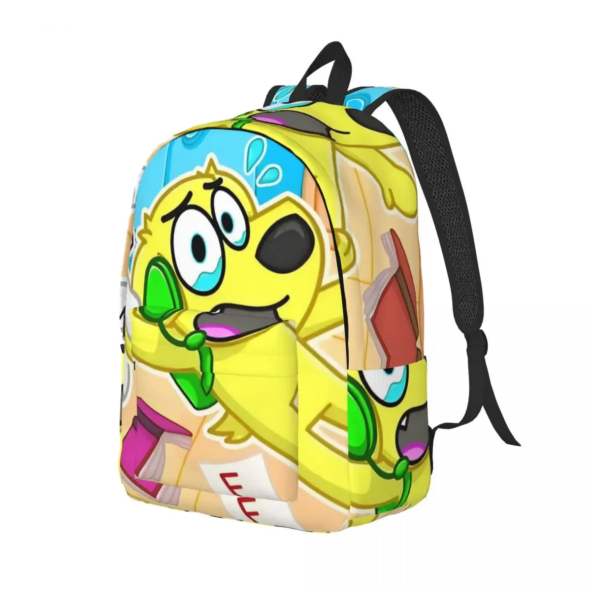 hamburger superdog tyler snowi foxs sac à dos primaire lycée étudiant dessin animé bookbag hommes femmes sac à dos randonnée