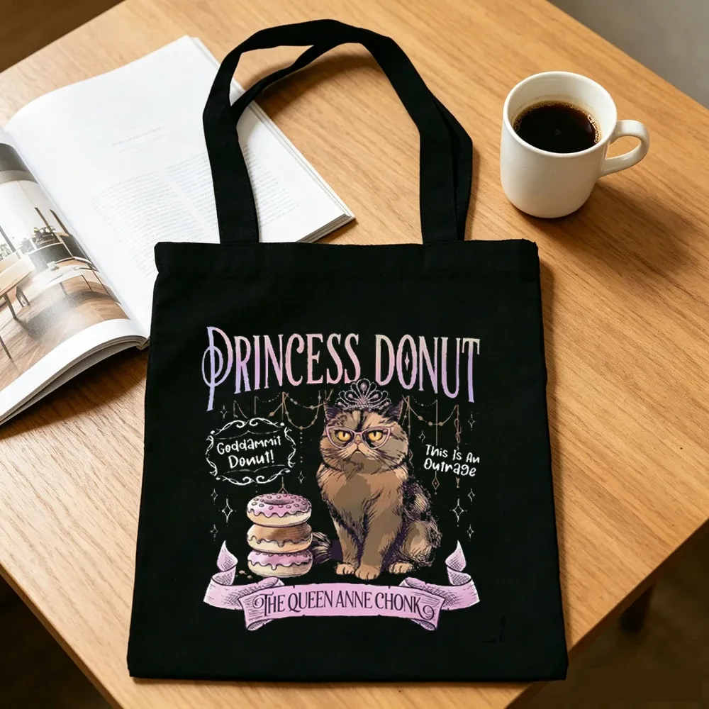 sac cabas réutilisable en toile dungeon crawler carl, style y2k, sac à bandoulière femme