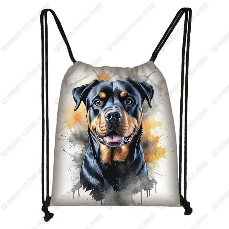sac à dos de rangement de chaussures shih tzu, sac à livres, support, interconnexion, peinture, chien, proximité, wstring, troupeau des contribuables allemands