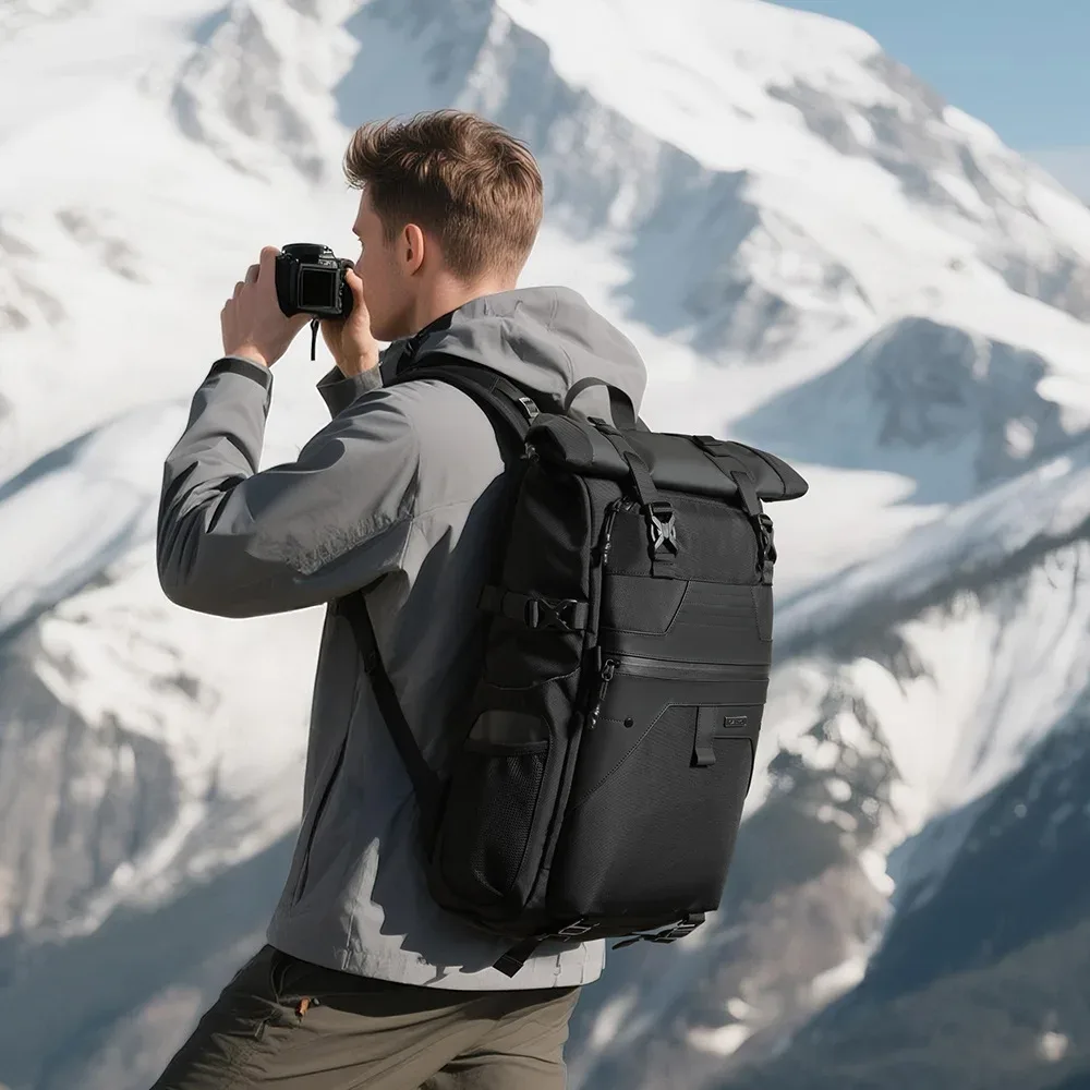 sac à dos décontracté étanche pour ordinateur portable de grande capacité pour hommes et femmes, sac d'école de travail de voyage