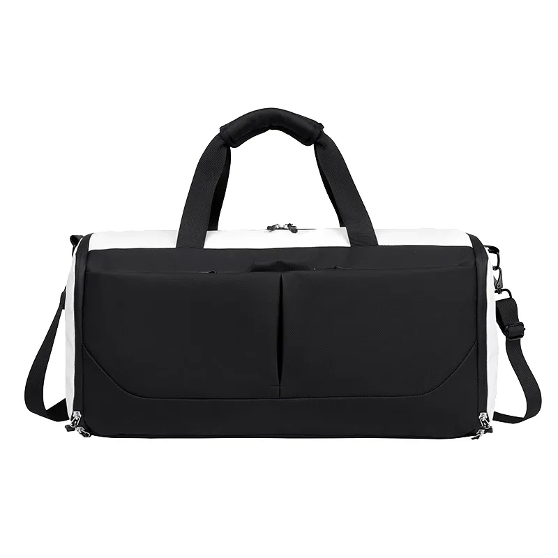 sac de voyage avec logo personnalisé pour homme, sac de sport, sac de fitness pour homme, motif imprimé, grande capacité, bagage, week-end, bricolage, mode