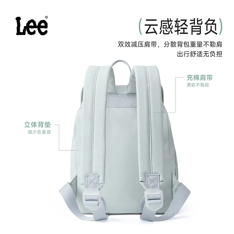 lee petit voyage en plein air femmes sac à dos cordon conception léger sport sac à dos imperméable en nylon décontracté dames sac à dos