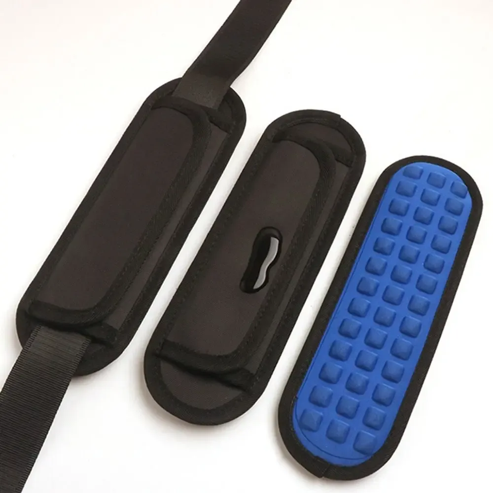 1 pièce de remplacement de coussinet d'épaule en nylon antidérapant et respirant, amovible, pour bandoulière de sac à dos et sacoche d'ordinateur portable