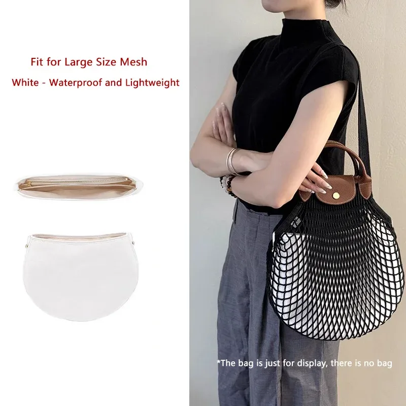 sac en filet organisateur insérer pour longchamp mini doublure sac de rangement ultra-léger sac à bandoulière sangle de rangement sac étanche accessoires