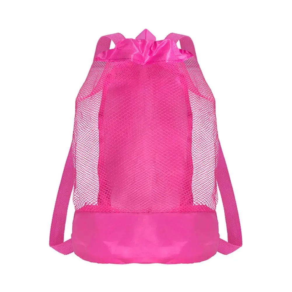 sac à dos de plage extra-large résistant au sable avec cordon de serrage - sac de rangement pour jouets de piscine pour enfants, pour la collecte de coquillages, les voyages et le fitness 1 pièce