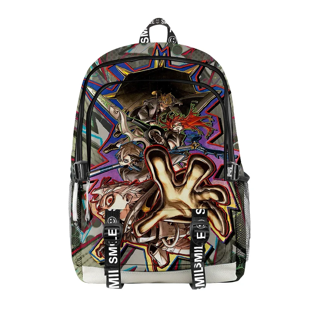 sacs d'école de nouveauté pour jeunes populaires unisexe gachiakuta sacs de voyage impression 3d oxford sacs à dos multifonctions imperméables pour ordinateur portable