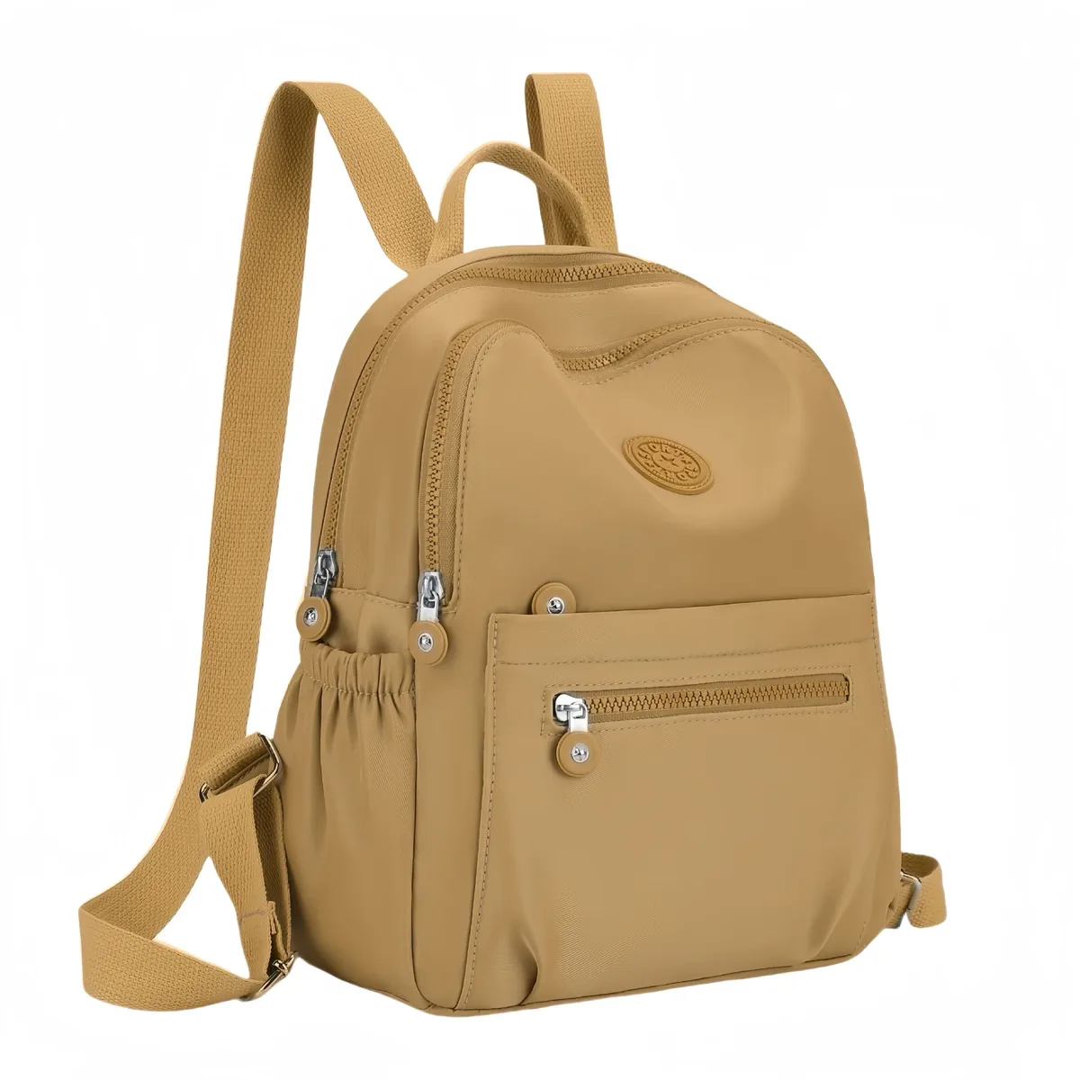 sac à dos japonais décontracté pour femmes, mini sac à dos de banlieue, ultra-léger, étanche, sac de voyage, couleur unie, sac à deux épaules