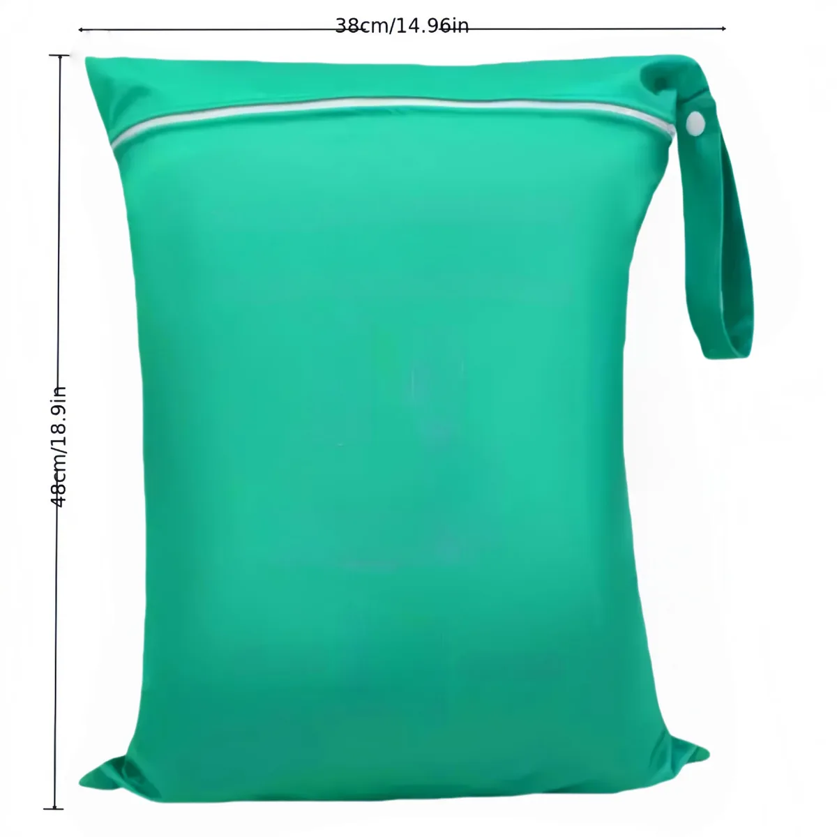 sac de voyage imperméable pour le linge, pochette de rangement humide/sec avec fermeture éclair et sangle de suspension, sac de rangement portable (1 pièce)