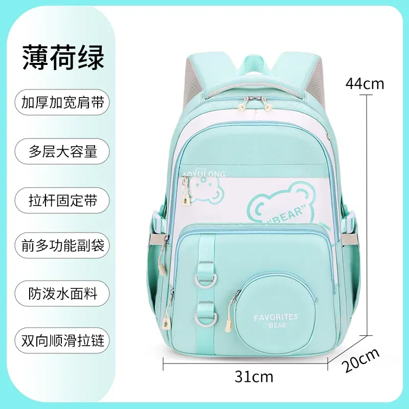 sac à dos scolaire kawaii pour adolescentes, sacs d'école, sacs à livres, sacs à dos imperméables pour étudiants, grands sacs de voyage, cartables