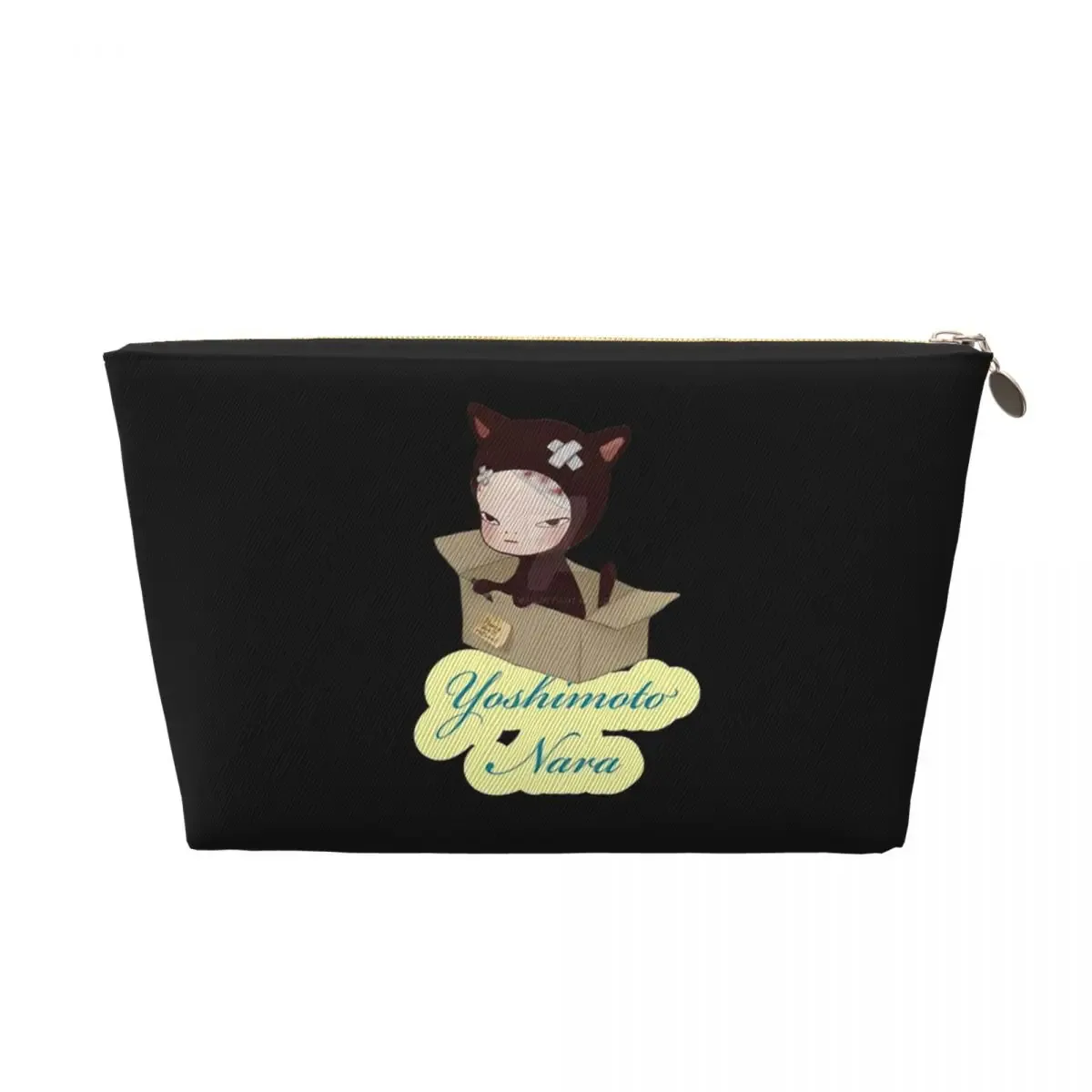 yoshitomo nara (9) sac à cosmétiques pour femme, pochette de rangement de maquillage de voyage, trousse de rangement de toilette, étui dopp