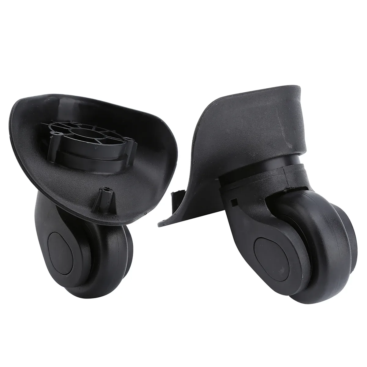 2 pièces valise pivotante bagages roues de remplacement pour étui de voyage bagages valise roues