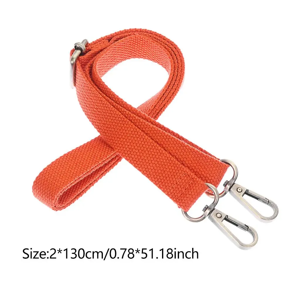 sangle de sac à dos en toile de 130 cm couleur bonbon, accessoires pour sac à bandoulière, chaîne de sac à main, ceinture de sac