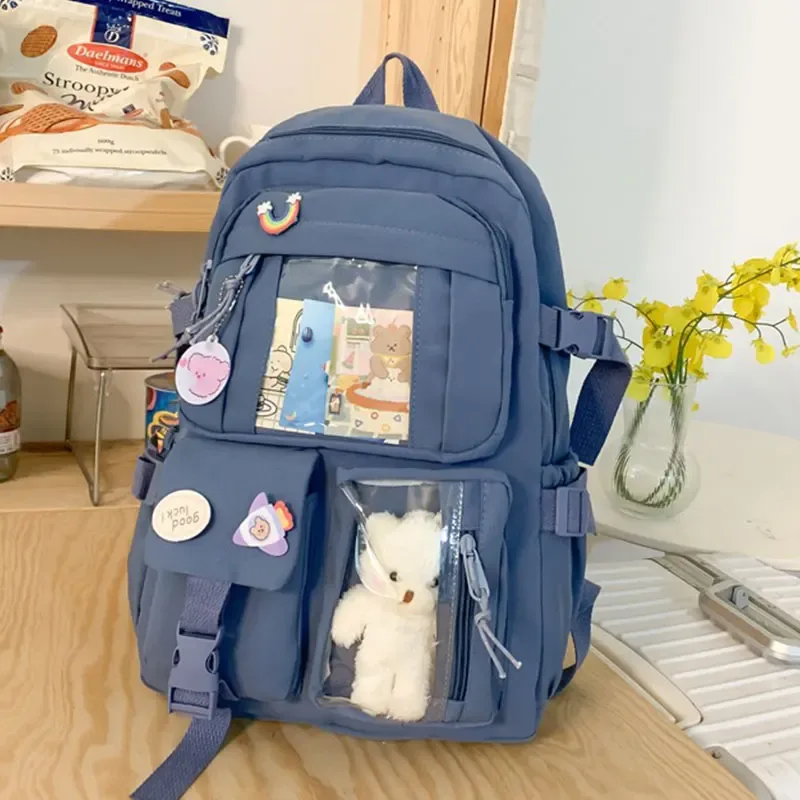 mode filles sac à dos nouvelle grande capacité style coréen femmes sacs à dos mignon étudiant école sac à dos polyvalent femmes sac