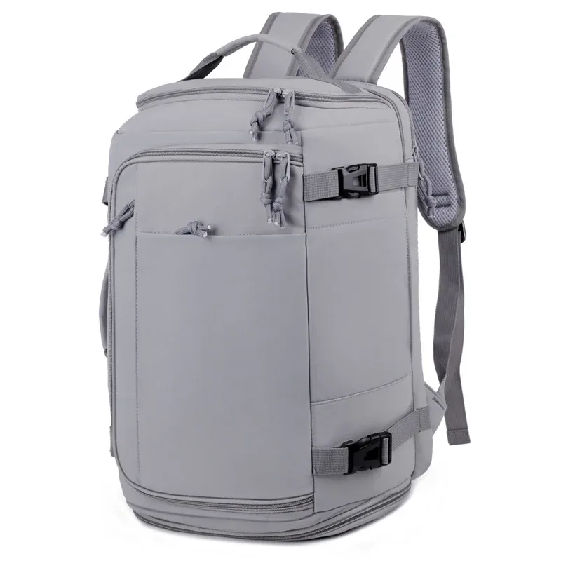 sac à dos extensible grande capacité avec compartiment humide/sec et compartiment à chaussures, sac de voyage décontracté pour affaires