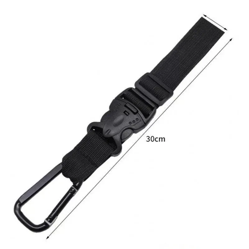 sangle de bagage avec boucle, accessoire de voyage portable, clip de suspension réglable pour valise, organisateur de bagages combiné