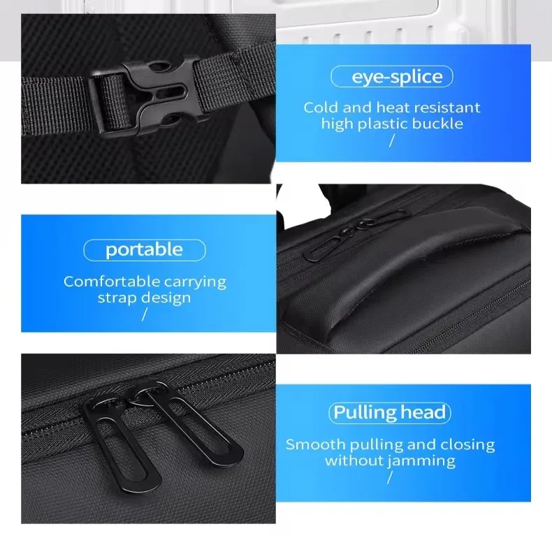 weixier 16 pouces grande capacité hommes haut de gamme sac à dos ordinateur sac haut de gamme sac d'affaires extensible sac à dos sorcière usb