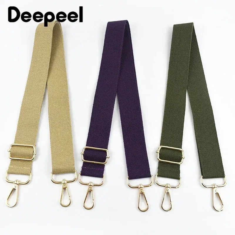 deepeel – sangle de sac en toile de 38mm de large, 80-140cm, réglable, pour femmes, remplacement de bretelles, accessoires de sacs à bandoulière, 1 pièce